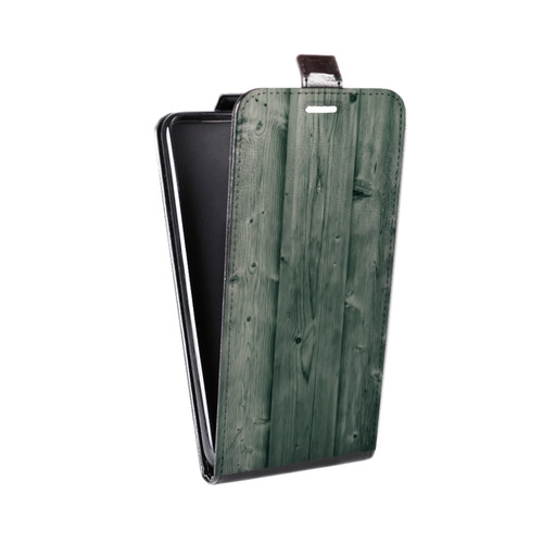 Дизайнерский вертикальный чехол-книжка для ASUS ZenFone Go ZB500KL Дерево