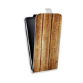 Дизайнерский вертикальный чехол-книжка для Meizu M5 Дерево