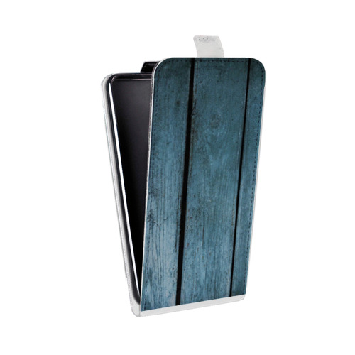 Дизайнерский вертикальный чехол-книжка для Samsung Galaxy Core Дерево
