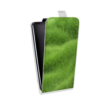 Дизайнерский вертикальный чехол-книжка для Samsung Galaxy J2 Prime Трава (на заказ)