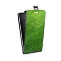 Дизайнерский вертикальный чехол-книжка для Realme 7 Pro Трава