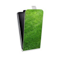 Дизайнерский вертикальный чехол-книжка для HTC Desire 601 Трава
