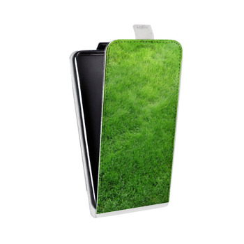 Дизайнерский вертикальный чехол-книжка для Huawei P Smart Трава (на заказ)