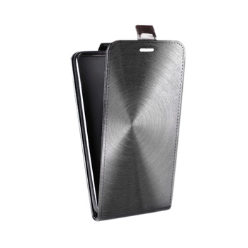 Дизайнерский вертикальный чехол-книжка для Iphone 7 Металл (на заказ)