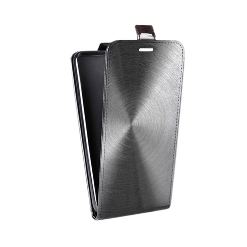 Дизайнерский вертикальный чехол-книжка для HTC Desire 200 Металл