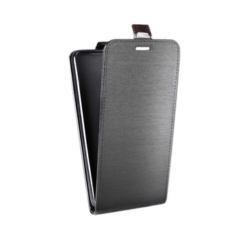 Дизайнерский вертикальный чехол-книжка для Samsung Galaxy Note 2 Металл (на заказ)
