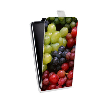 Дизайнерский вертикальный чехол-книжка для Samsung Galaxy S8 Plus Фрукты текстуры (на заказ)