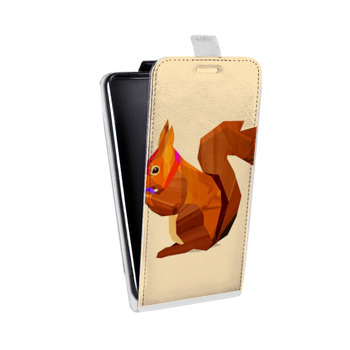 Дизайнерский вертикальный чехол-книжка для Samsung Galaxy S6 Edge Грызуны (на заказ)