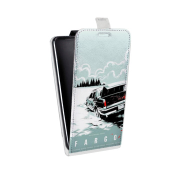 Дизайнерский вертикальный чехол-книжка для Realme 5 Pro Фарго (на заказ)