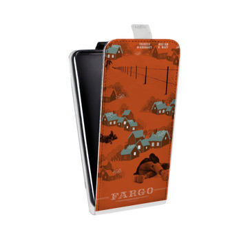 Дизайнерский вертикальный чехол-книжка для ASUS Zenfone 2 Laser Фарго (на заказ)