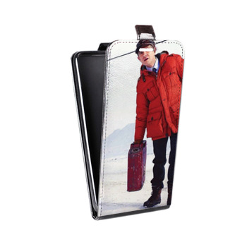 Дизайнерский вертикальный чехол-книжка для Huawei P30 Pro Фарго (на заказ)