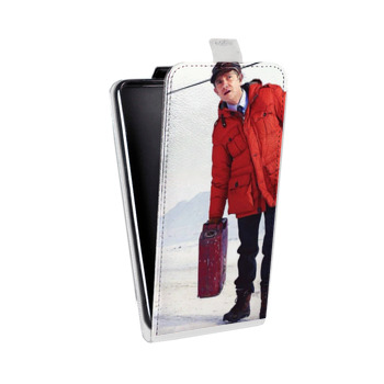 Дизайнерский вертикальный чехол-книжка для Sony Xperia C5 Ultra Dual Фарго (на заказ)