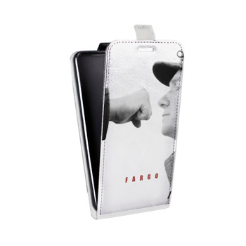 Дизайнерский вертикальный чехол-книжка для Huawei Honor Play Фарго (на заказ)