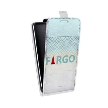 Дизайнерский вертикальный чехол-книжка для Huawei P Smart (2021) Фарго (на заказ)