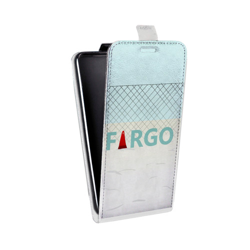 Дизайнерский вертикальный чехол-книжка для LG G4 Stylus Фарго