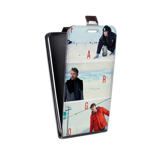 Дизайнерский вертикальный чехол-книжка для Motorola Moto E7 Plus Фарго