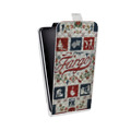 Дизайнерский вертикальный чехол-книжка для HTC Desire 601 Фарго