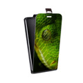 Дизайнерский вертикальный чехол-книжка для Huawei Honor 3x Змеи