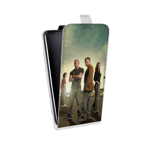 Дизайнерский вертикальный чехол-книжка для HTC Desire 601 Побег