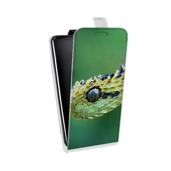 Дизайнерский вертикальный чехол-книжка для Nokia 6 (2018) Змеи (на заказ)