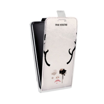 Дизайнерский вертикальный чехол-книжка для Samsung Galaxy Note 5 Настоящий детектив (на заказ)