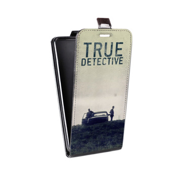 Дизайнерский вертикальный чехол-книжка для Samsung Galaxy Note 5 Настоящий детектив (на заказ)