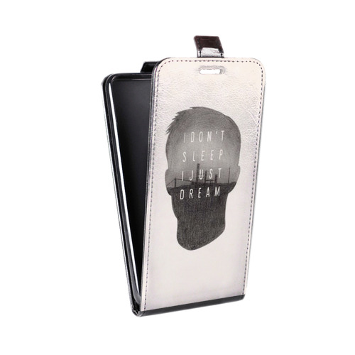 Дизайнерский вертикальный чехол-книжка для LG G4 S Настоящий детектив