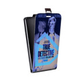 Дизайнерский вертикальный чехол-книжка для HTC Desire 530 Настоящий детектив