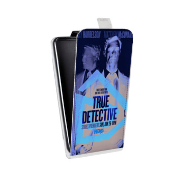 Дизайнерский вертикальный чехол-книжка для Huawei Honor View 10 Настоящий детектив (на заказ)