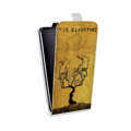 Дизайнерский вертикальный чехол-книжка для HTC Desire 601 Настоящий детектив