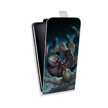 Дизайнерский вертикальный чехол-книжка для Samsung Galaxy S6 Edge Штамм (на заказ)