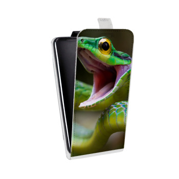 Дизайнерский вертикальный чехол-книжка для ASUS Zenfone 4 Змеи (на заказ)