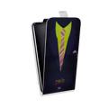 Дизайнерский вертикальный чехол-книжка для LG G7 Fit Лучше позвони Солу
