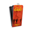 Дизайнерский вертикальный чехол-книжка для HTC Desire 516 Лучше позвони Солу
