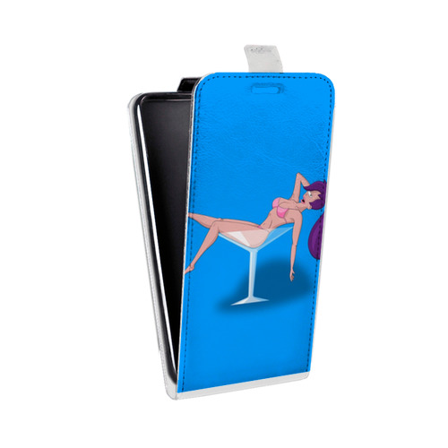 Дизайнерский вертикальный чехол-книжка для Xiaomi Redmi 10 Футурама