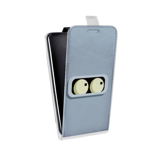 Дизайнерский вертикальный чехол-книжка для LG G4 S Футурама