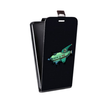 Дизайнерский вертикальный чехол-книжка для Samsung Galaxy S8 Plus Футурама (на заказ)