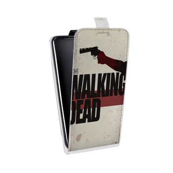 Дизайнерский вертикальный чехол-книжка для Google Pixel 2 Ходячие мертвецы (на заказ)