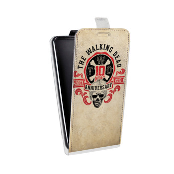 Дизайнерский вертикальный чехол-книжка для Realme 6 Ходячие мертвецы (на заказ)
