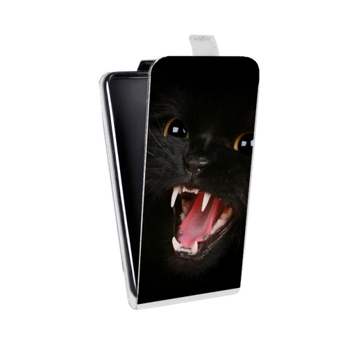 Дизайнерский вертикальный чехол-книжка для Asus ZenFone Live Котята