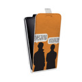 Дизайнерский вертикальный чехол-книжка для Alcatel Shine Lite Шерлок