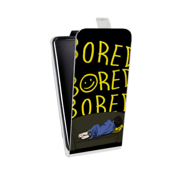 Дизайнерский вертикальный чехол-книжка для Alcatel One Touch Pop D5 Шерлок (на заказ)