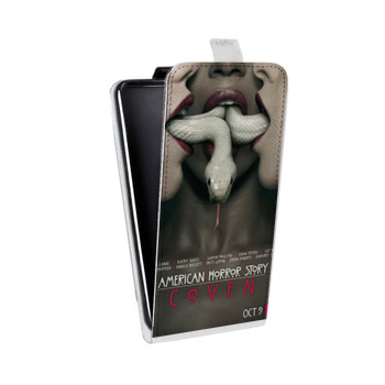 Дизайнерский вертикальный чехол-книжка для LG K7 Американская история ужасов (на заказ)
