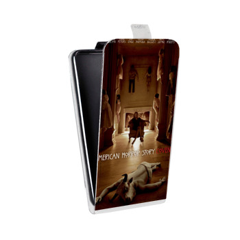 Дизайнерский вертикальный чехол-книжка для Sony Xperia Z3 Американская история ужасов (на заказ)