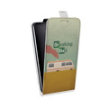 Дизайнерский вертикальный чехол-книжка для Alcatel 1C Во все тяжкие