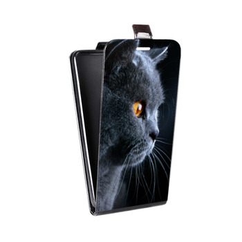 Дизайнерский вертикальный чехол-книжка для Samsung Galaxy S6 Edge Кошки (на заказ)