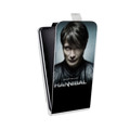 Дизайнерский вертикальный чехол-книжка для Iphone 12 Mini Ганнибал
