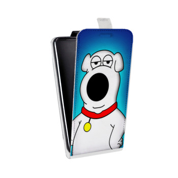 Дизайнерский вертикальный чехол-книжка для Samsung Galaxy Note 2 Гриффины (на заказ)