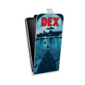 Дизайнерский вертикальный чехол-книжка для LG Stylus 3 Декстер