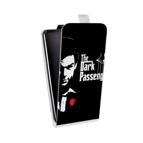 Дизайнерский вертикальный чехол-книжка для HTC Desire 12 Plus Декстер